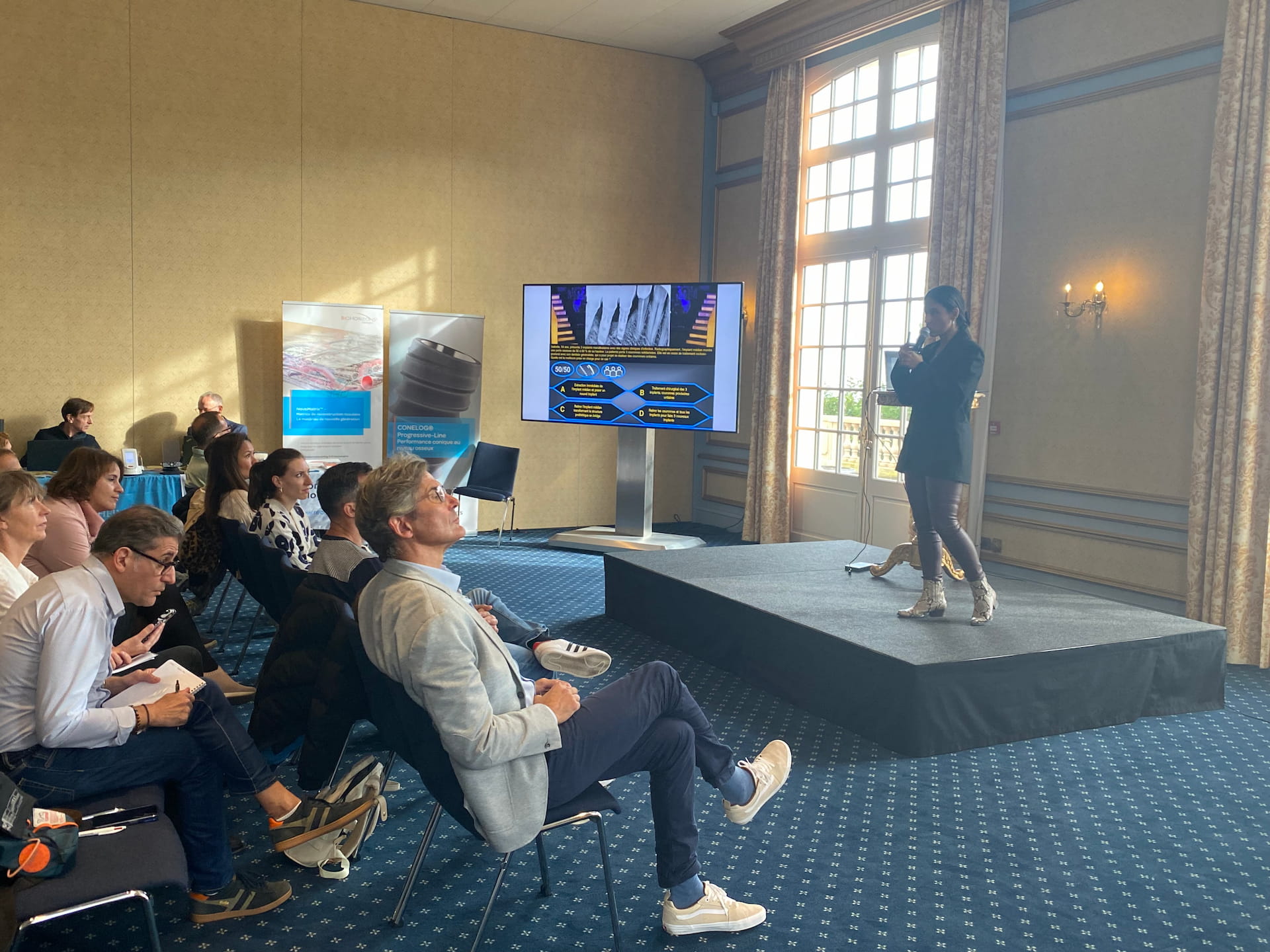 Conférence du Dr. Amandine Para lors du congrès de l'IMLA 2024 au Puy Du Fou