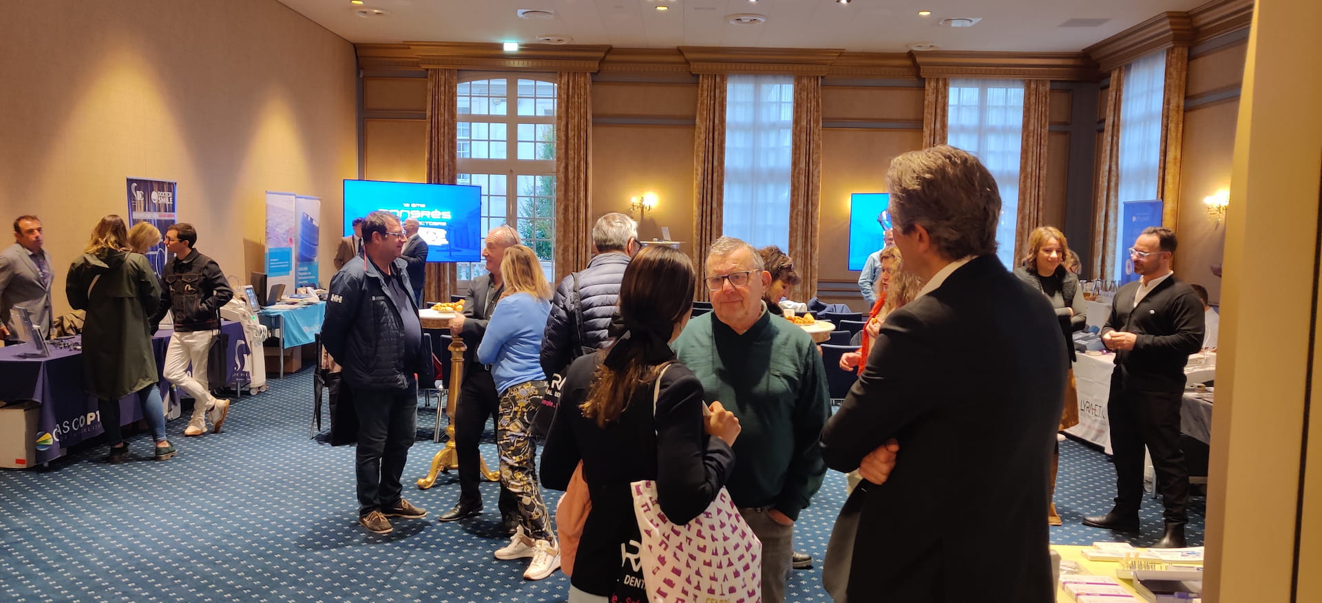 Exposition lors du congrès 2024 de l'IMLA au Puy Du Fou